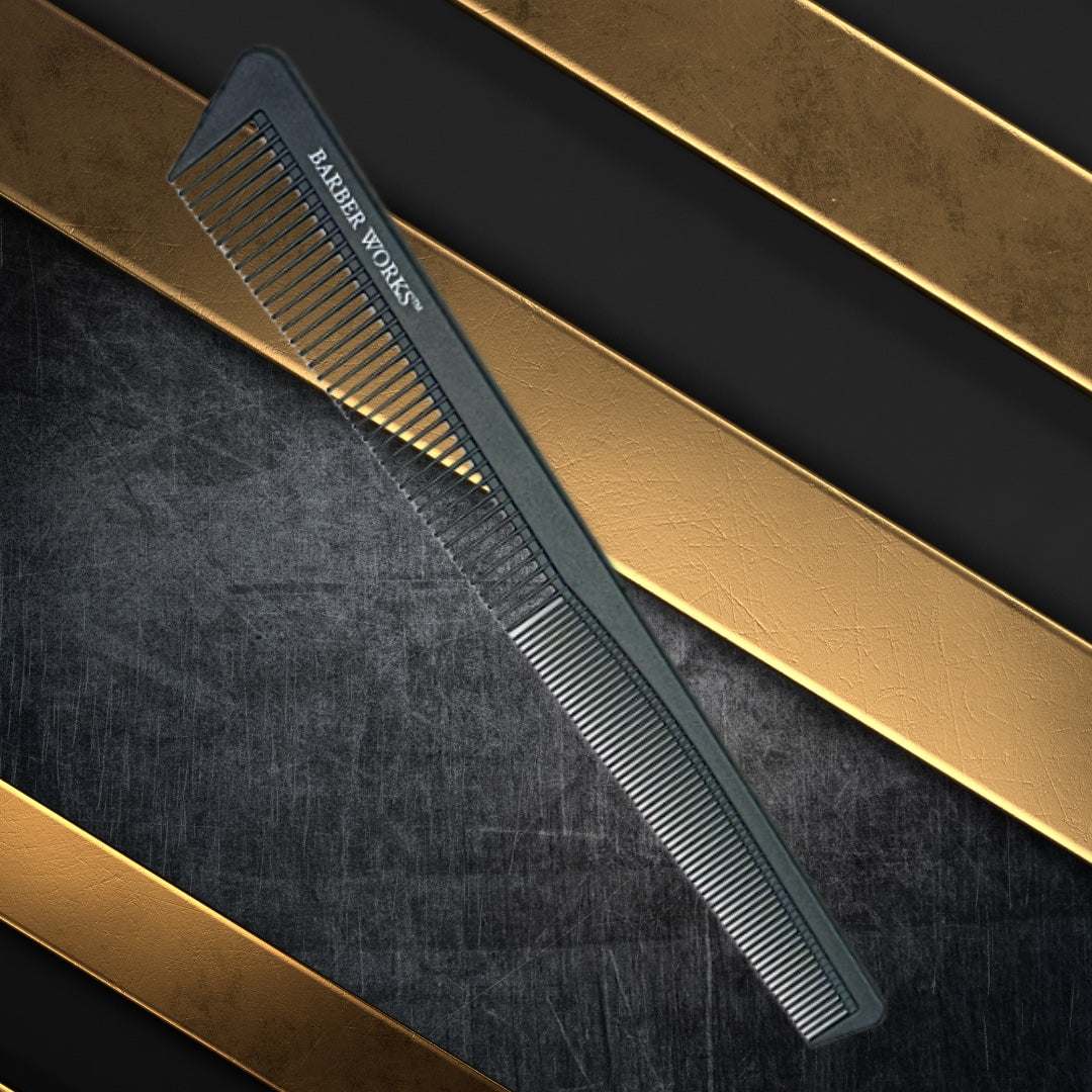 Barber Works Taper Comb | Carbon Fiber | 7